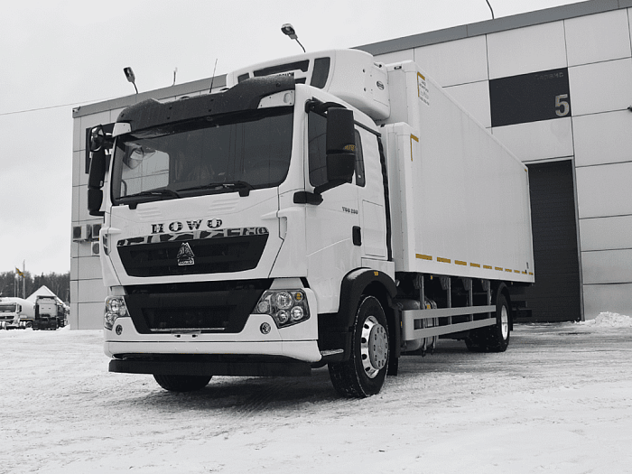 Фургон-рефрижератор на шасси HOWO T5G